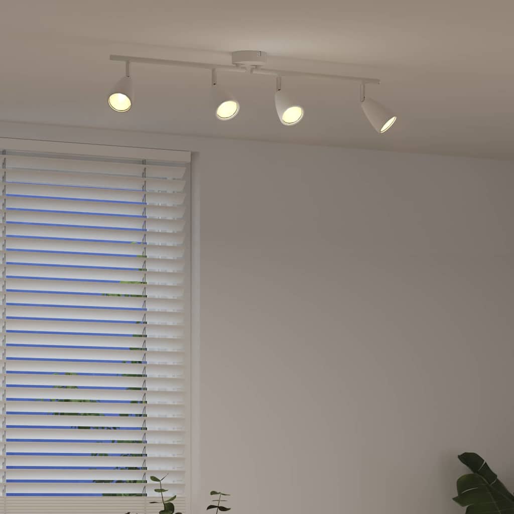 Ceiling Spotlight White 69.5 x 12.5 x 10.5 cm Steel