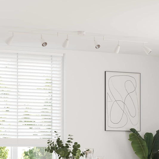 Ceiling Spotlight White 176.5 x 13.5 x 12.5 cm Steel