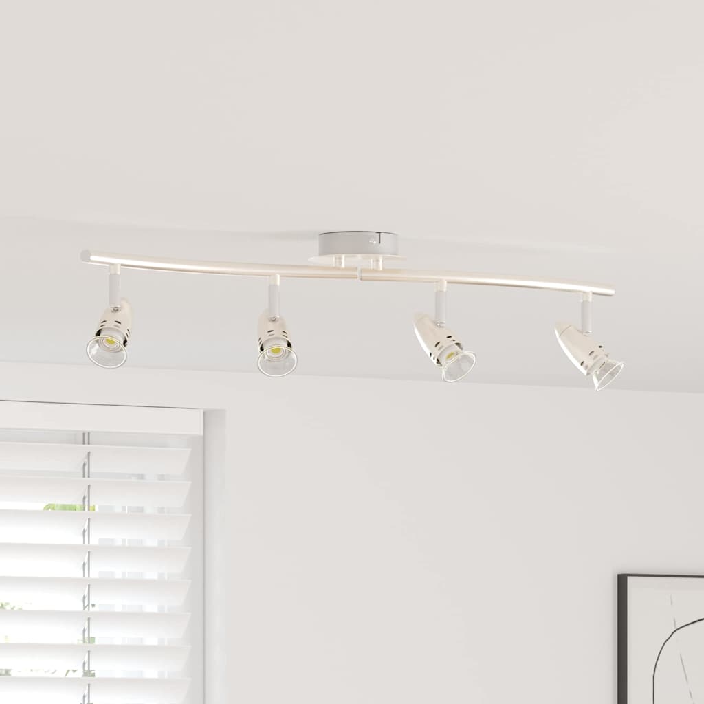 Ceiling Spotlight Matt nickel 58.5 x 15 x 12 cm Steel