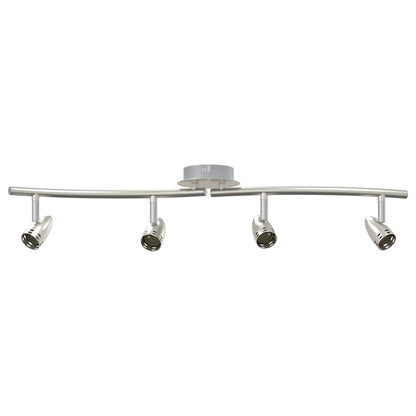 Ceiling Spotlight Matt nickel 58.5 x 15 x 12 cm Steel