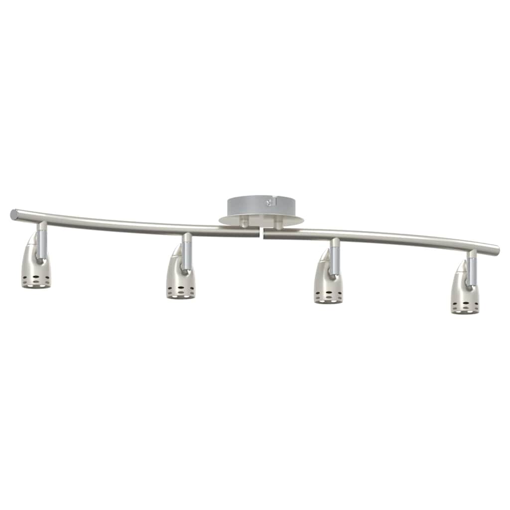 Ceiling Spotlight Matt nickel 58.5 x 15 x 12 cm Steel