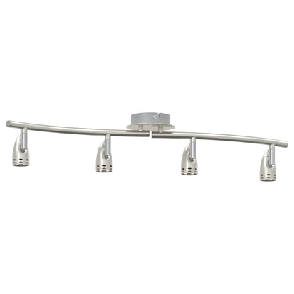 Ceiling Spotlight Matt nickel 58.5 x 15 x 12 cm Steel