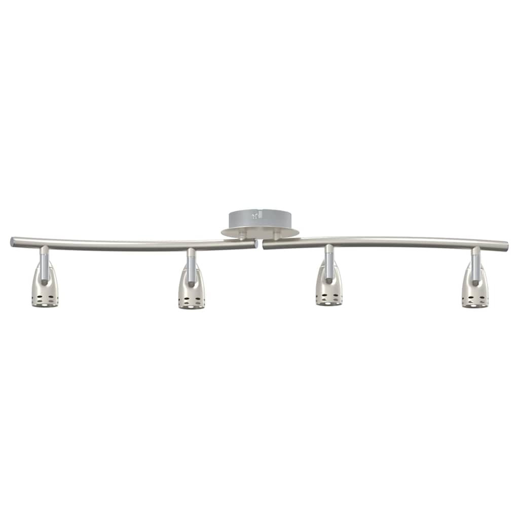 Ceiling Spotlight Matt nickel 58.5 x 15 x 12 cm Steel