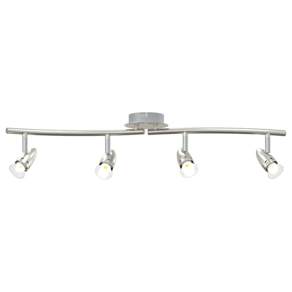 Ceiling Spotlight Matt nickel 58.5 x 15 x 12 cm Steel