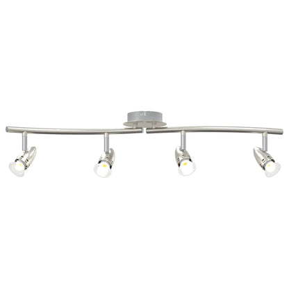 Ceiling Spotlight Matt nickel 58.5 x 15 x 12 cm Steel