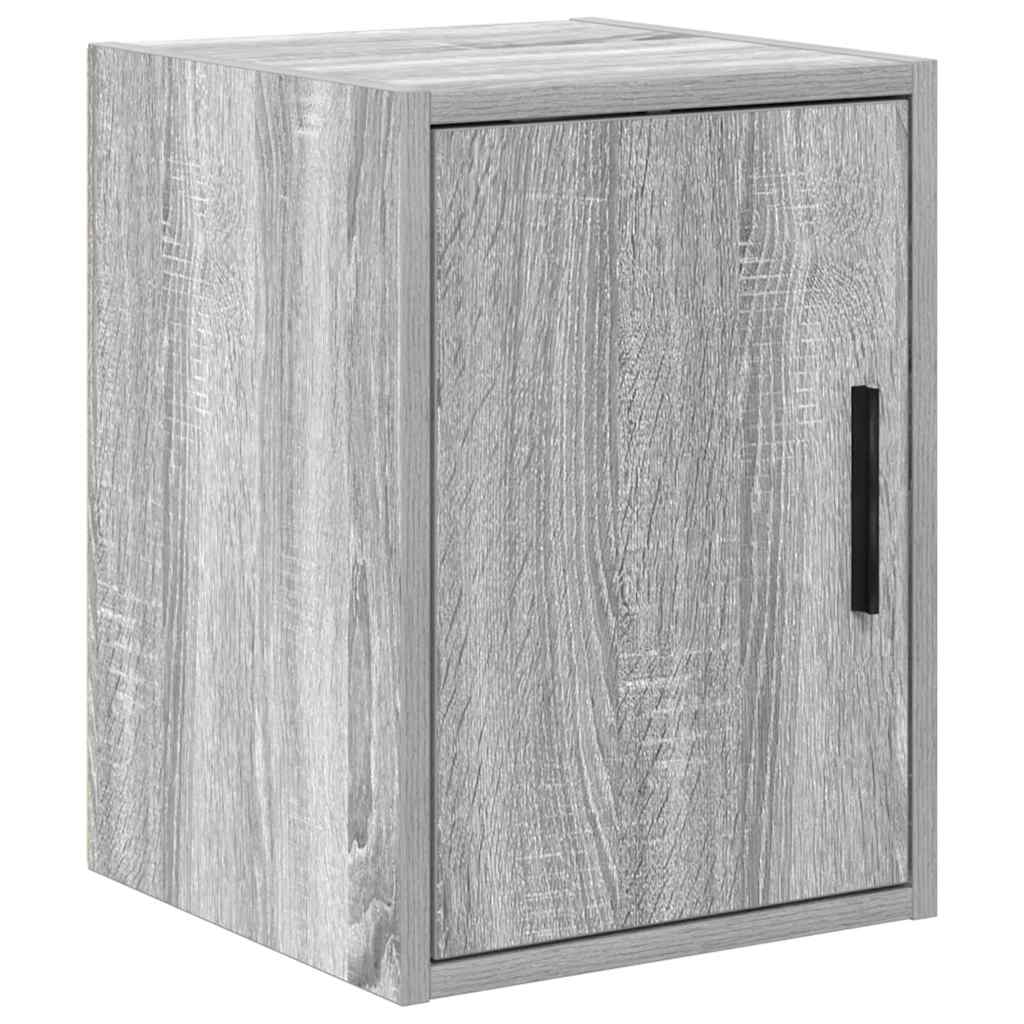 Garage Cabinets 2 pcs Grey Sonoma Engineered Wood