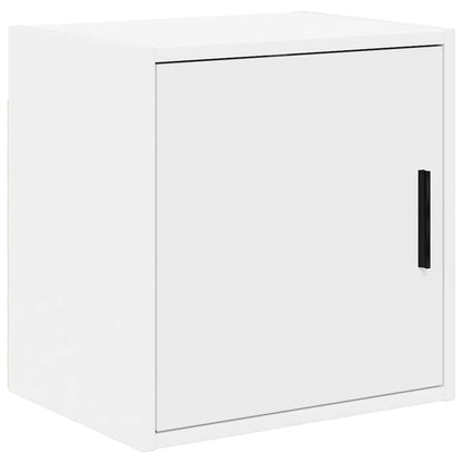 Garage Cabinets 2 pcs White Engineered Wood
