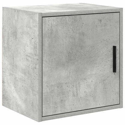 Garage Cabinets 2 pcs Concrete Grey Engineered Wood