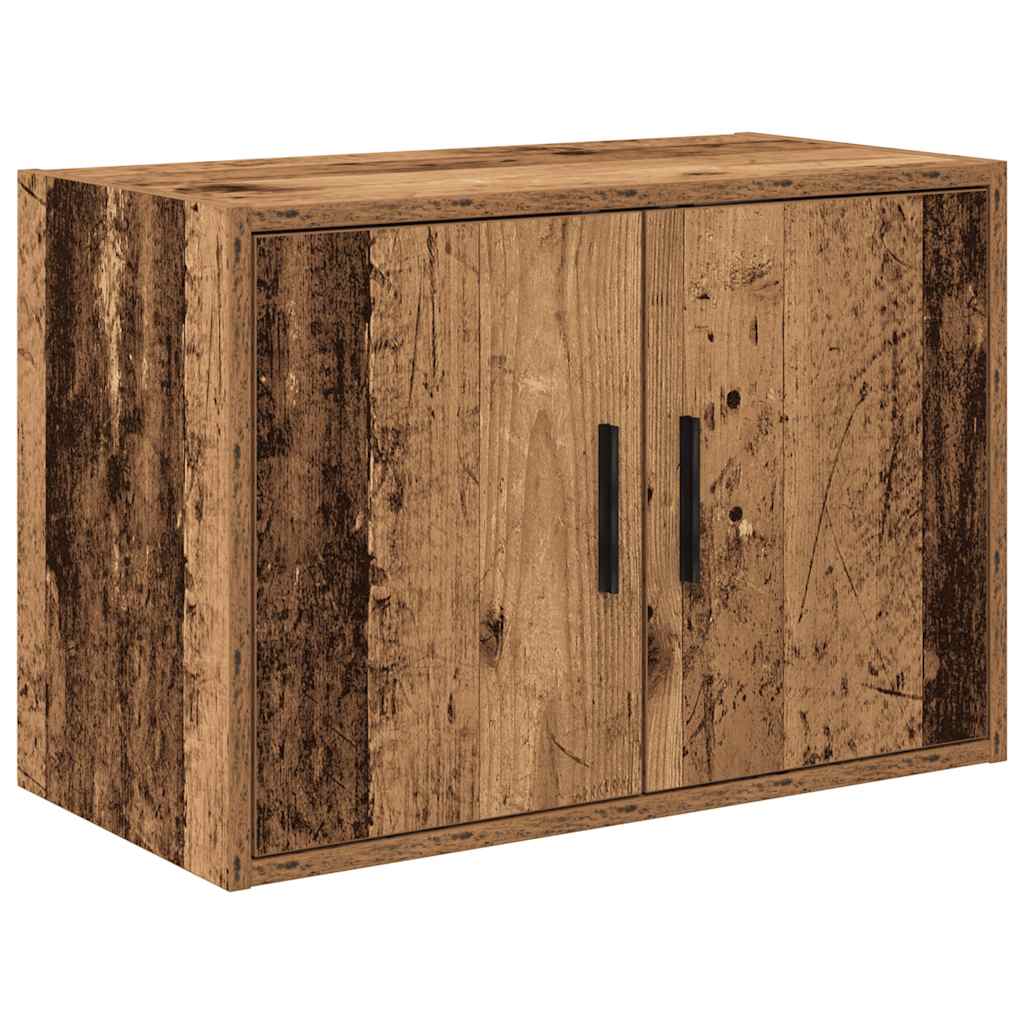 Garage Cabinets 2 pcs Old Wood Engineered Wood
