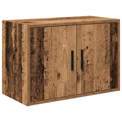 Garage Cabinets 2 pcs Old Wood Engineered Wood