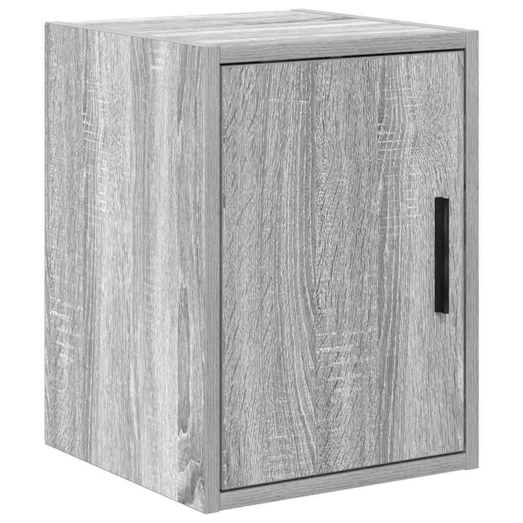 Garage Cabinets 2 pcs Grey Sonoma Engineered Wood