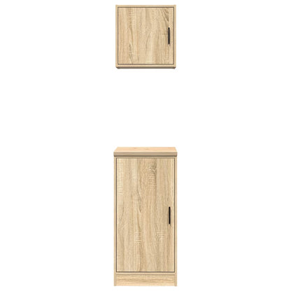 Garage Cabinets 2 pcs Sonoma Oak Engineered Wood
