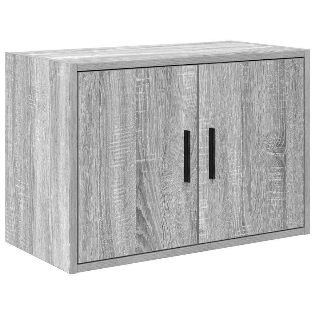 Garage Cabinets 2 pcs Grey Sonoma Engineered Wood