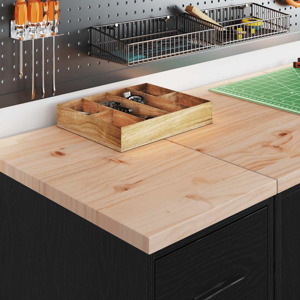 Garage Cabinets 2 pcs Black Engineered Wood