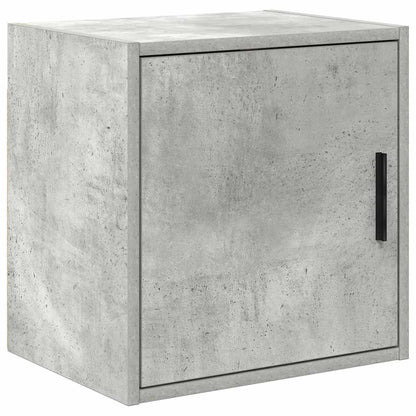 Garage Cabinets 2 pcs Concrete Grey Engineered Wood
