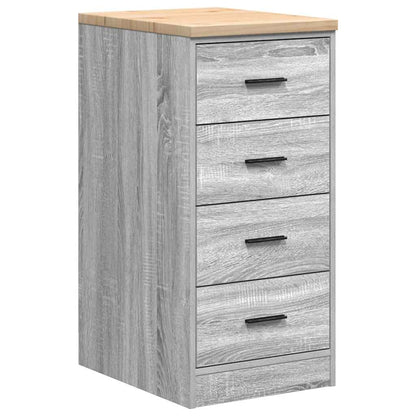 Garage Cabinets 2 pcs Grey Sonoma Engineered Wood