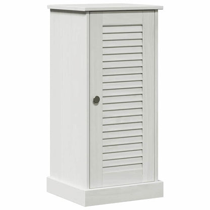 Bathroom Furniture Set with Shelf VIGO 2 pcs Brown and White