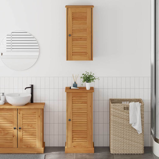 Bathroom Furniture Set VIGO 2 pcs Brown and Honey brown