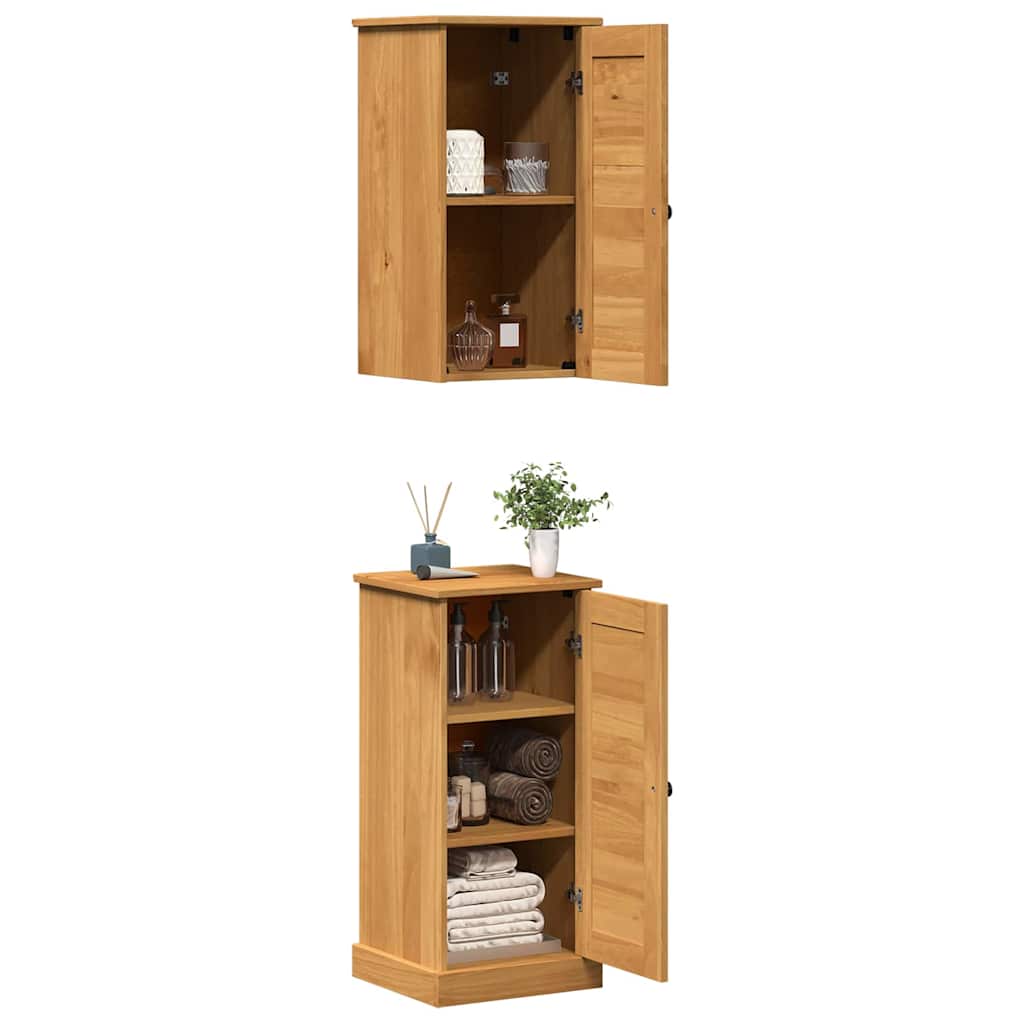 Bathroom Furniture Set VIGO 2 pcs Brown and Honey brown