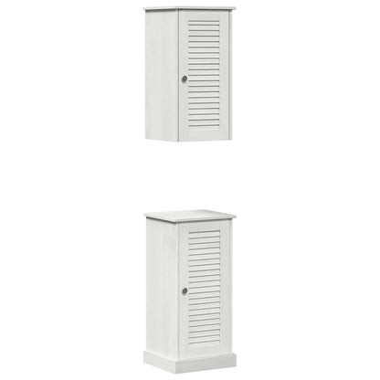 Bathroom Furniture Set VIGO 2 pcs Antique white 37 x 34 x 80 cm