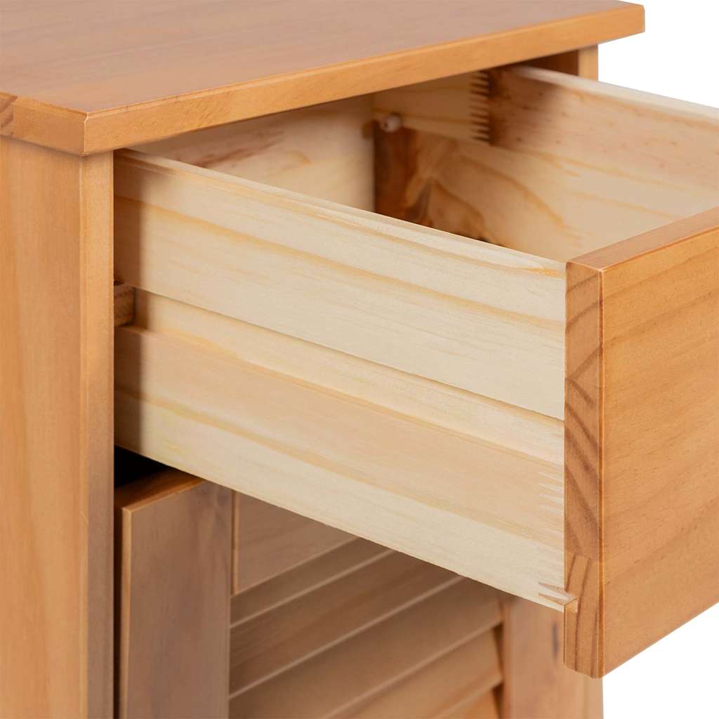 Bathroom Furniture Set VIGO 2 pcs Brown and Honey brown