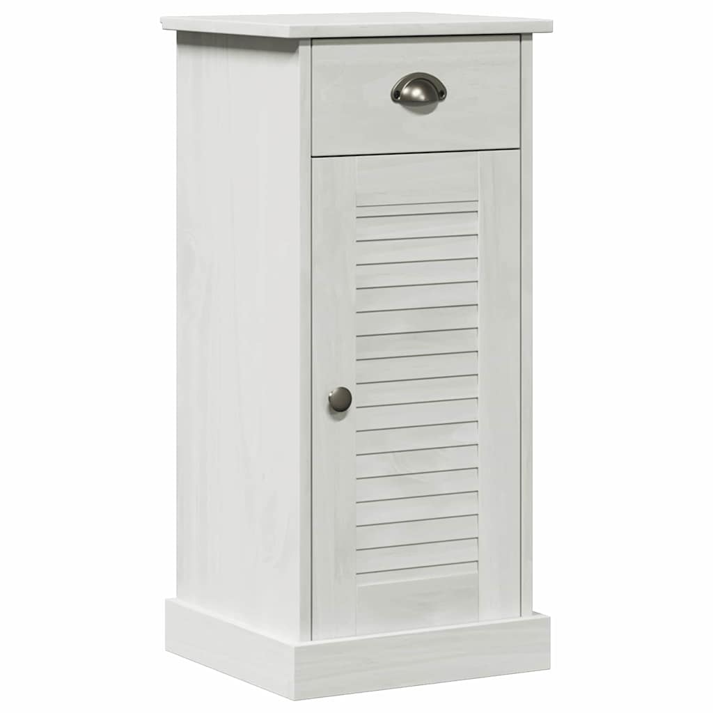 Bathroom Furniture Set with Drawer VIGO 2 pcs Brown and White