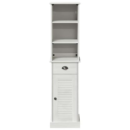 Bathroom Furniture Set with Drawer VIGO 2 pcs Brown and White