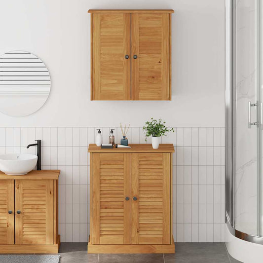 Bathroom Furniture Set VIGO 2 pcs Brown 67.5 x 34 x 80 cm