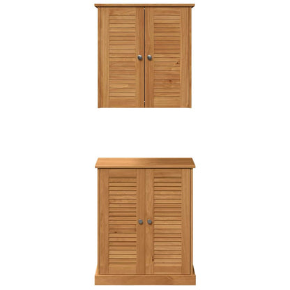 Bathroom Furniture Set VIGO 2 pcs Brown 67.5 x 34 x 80 cm