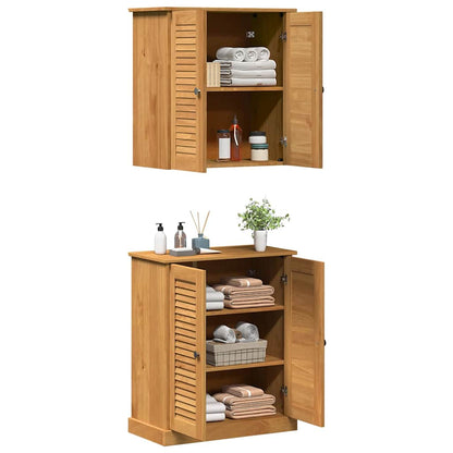 Bathroom Furniture Set VIGO 2 pcs Brown 67.5 x 34 x 80 cm