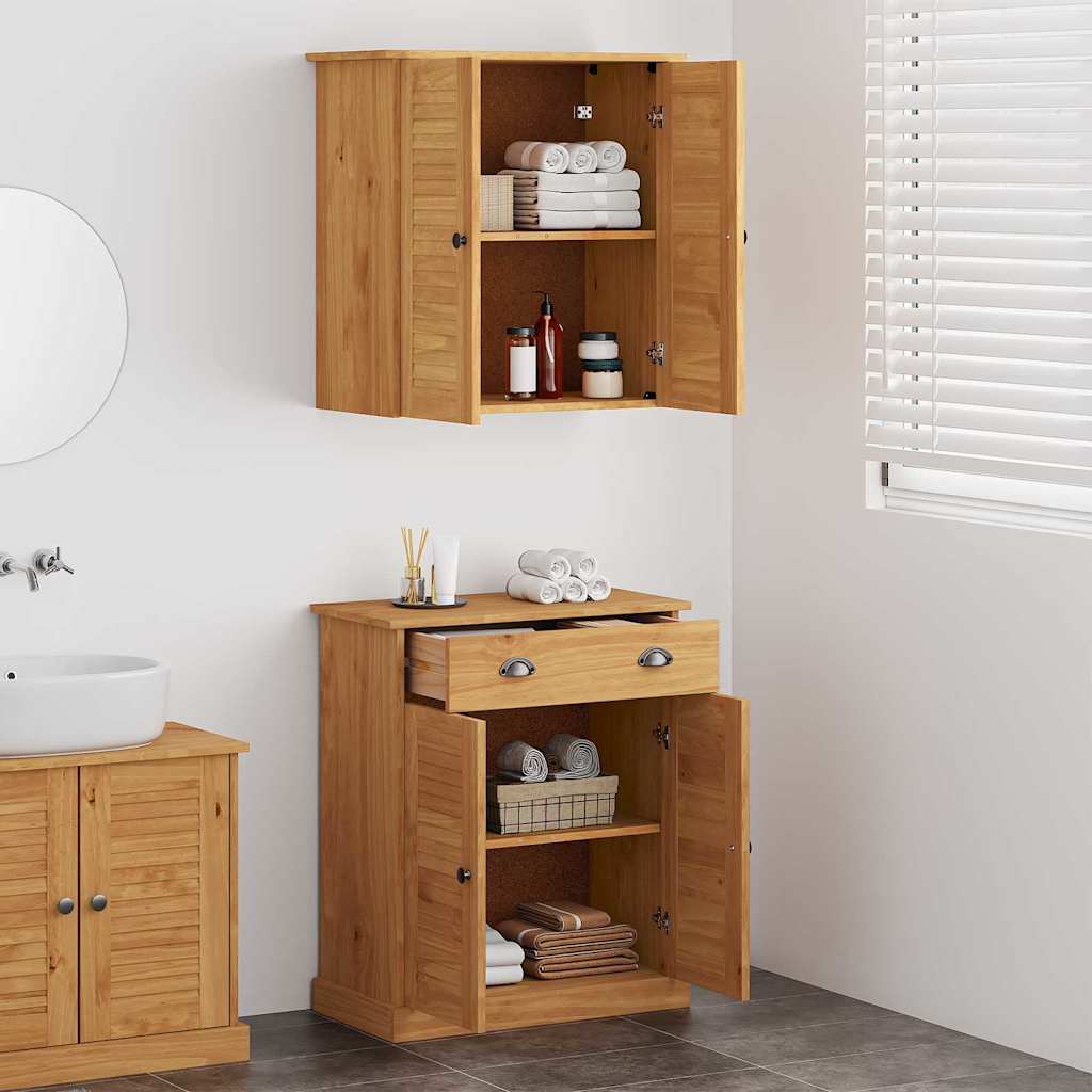 Bathroom Furniture Set VIGO 2 pcs Brown 67.5 x 34 x 80 cm