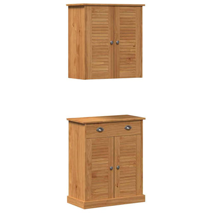 Bathroom Furniture Set VIGO 2 pcs Brown 67.5 x 34 x 80 cm