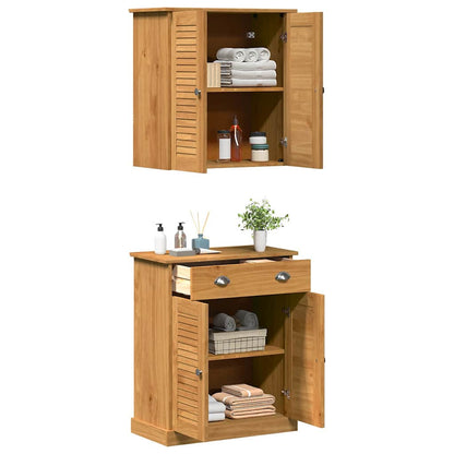 Bathroom Furniture Set VIGO 2 pcs Brown 67.5 x 34 x 80 cm