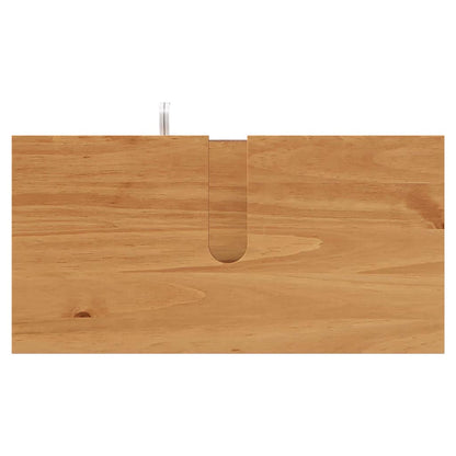Bathroom Furniture Set VIGO 4 pcs Honey brown 37 x 34 x 110 cm