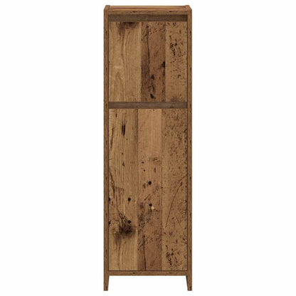 4 Piece Bathroom Furniture Set Old Wood Engineered Wood