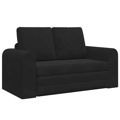 Sofa Bed Black 148 x 71 x 83 cm Velvet