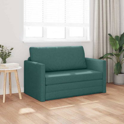 Sofa Bed Dark green 124 x 71 x 78 cm Fabric