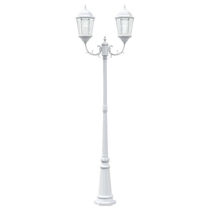 Garden Light White 235 cm Aluminium