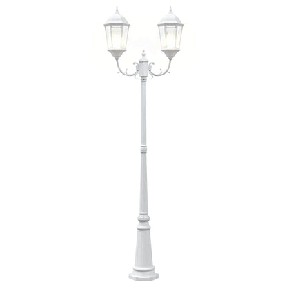 Garden Light White 235 cm Aluminium