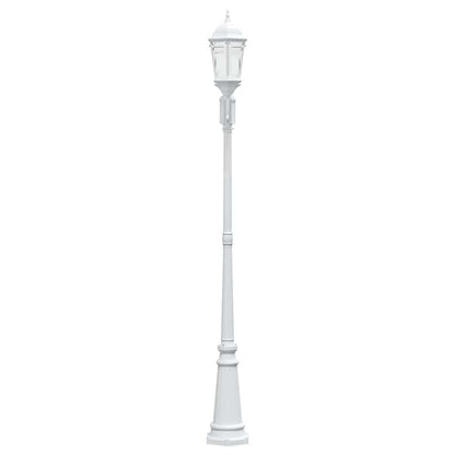 Garden Light White 235 cm Aluminium