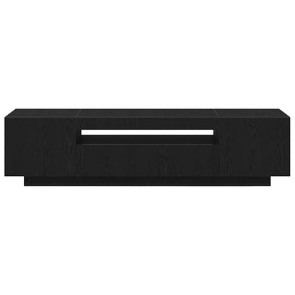 TV Cabinet Black 160 x 35 x 40 cm Engineered Wood
