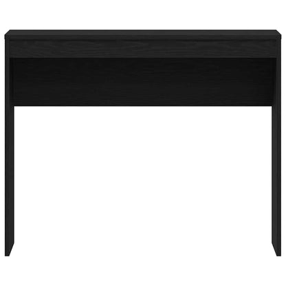 Desk Black Oak 90x40x72 cm Engineered Wood