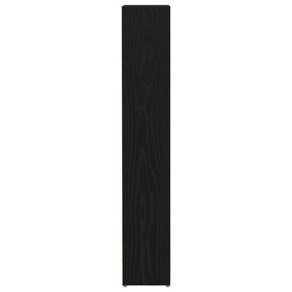 CD Cabinets 2 pcs Black Oak 21x16x93.5 cm Engineered Wood