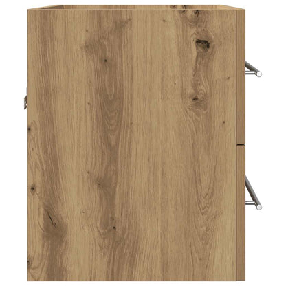 Bathroom Sink Cabinet Artisan Oak 60x38.5x48 cm Engineered Wood