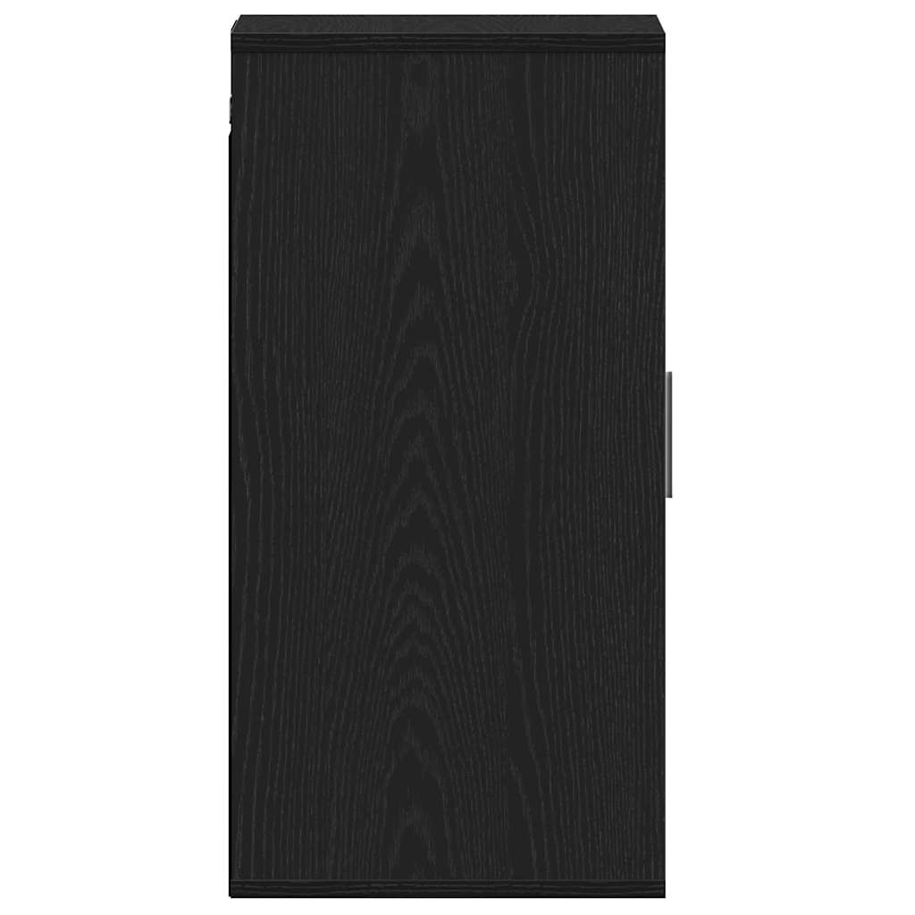 Shoe Cabinets 2 pcs Black Oak 32x35x70 cm Engineered Wood