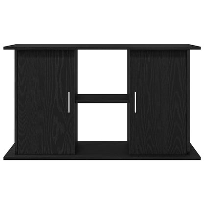 Aquarium Stand Black Oak 101x41x58 cm Engineered Wood