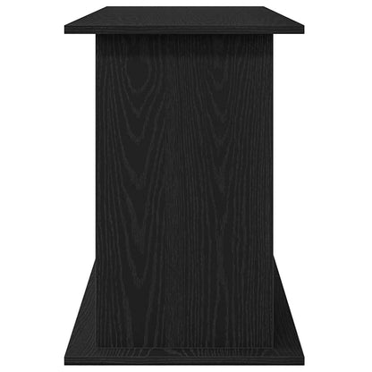Aquarium Stand Black Oak 121x41x58 cm Engineered Wood