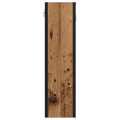 Bathroom Mirror Cabinet Old Wood 60x16x60 cm Engineered Wood
