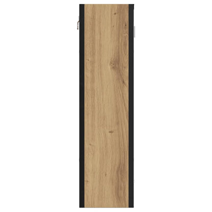 Bathroom Mirror Cabinet Artisan Oak 60x16x60 cm Engineered Wood
