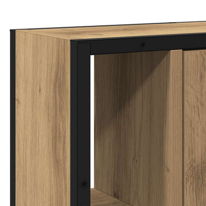 Bathroom Mirror Cabinet Artisan Oak 60x16x60 cm Engineered Wood